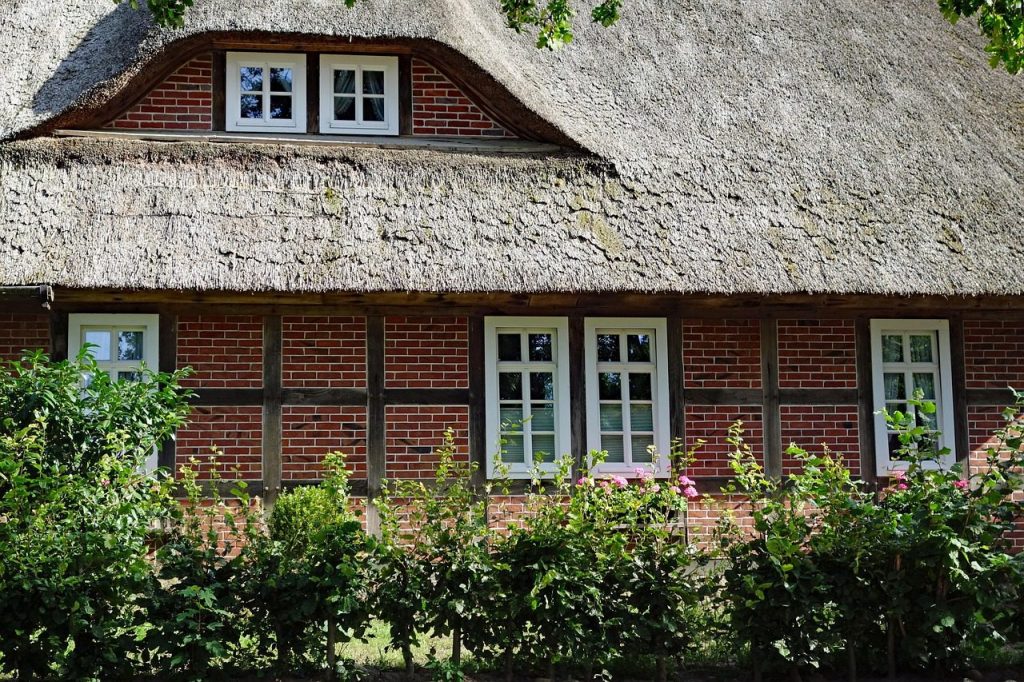 Thatched Cottage with Orchard